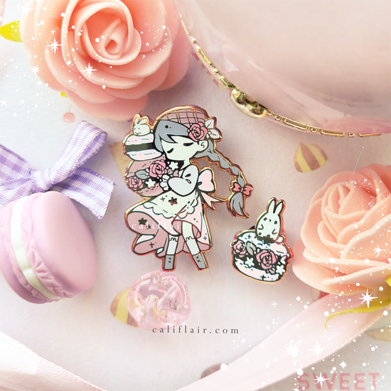 Roses n Cream Pins