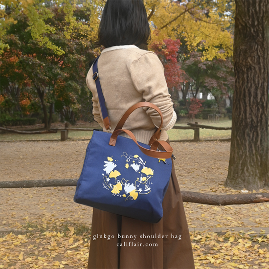 Ginkgo Bunny Shoulder Bag