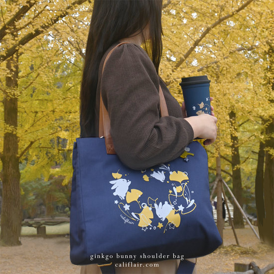 Ginkgo Bunny Shoulder Bag