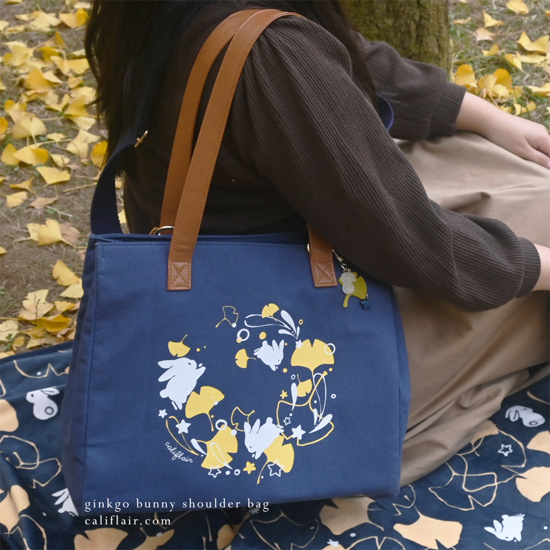 Ginkgo Bunny Shoulder Bag