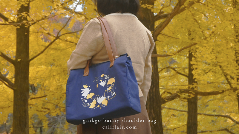 Ginkgo Bunny Shoulder Bag