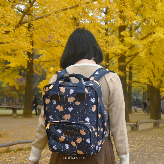 Ginkgo Bunny Travel Backpack