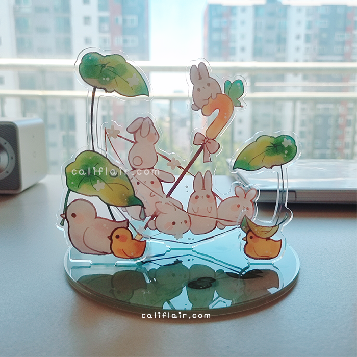 Summer Day Multipart Acrylic Stand