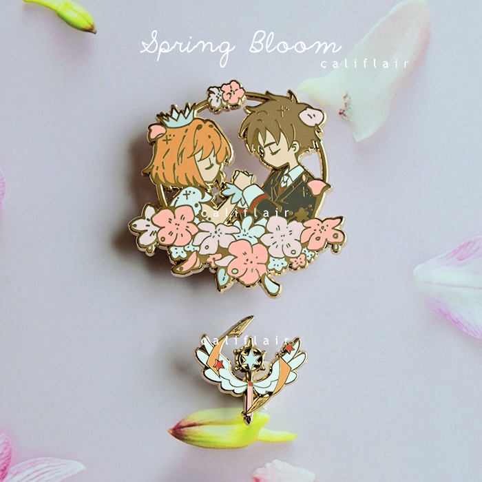 Spring Bloom pins