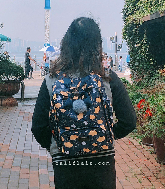 Ginkgo Bunny Travel Backpack