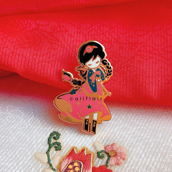 Hanbok Fantasy Girl Pin [Archer Edition]