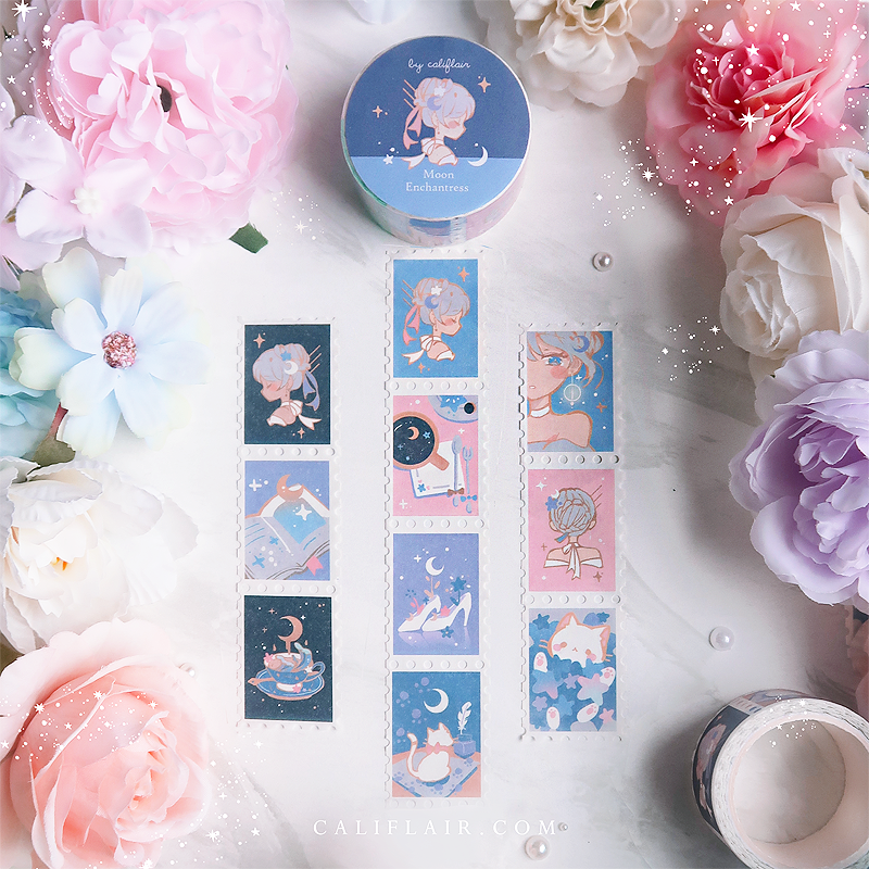 Moon Enchantress Stamp Washi Tape