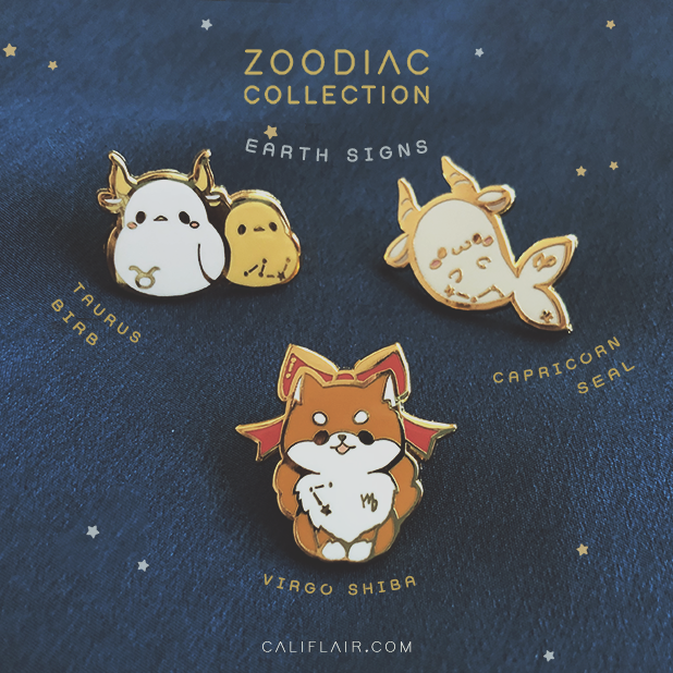 Zoodiac Pin Collection