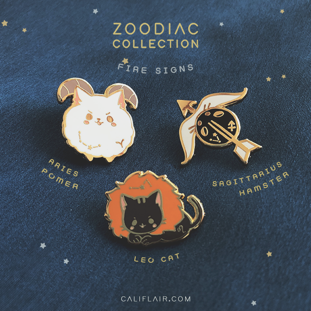 Zoodiac Pin Collection